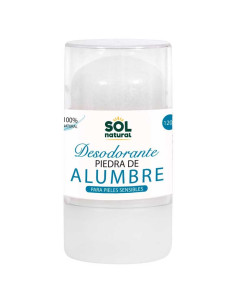 Desodorante piedra de alumbre 120g Sol Natural